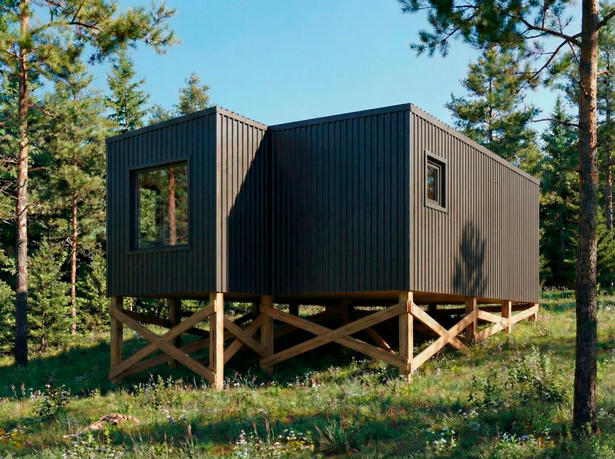 alt="Строительство дома для аренды СК Коробка"